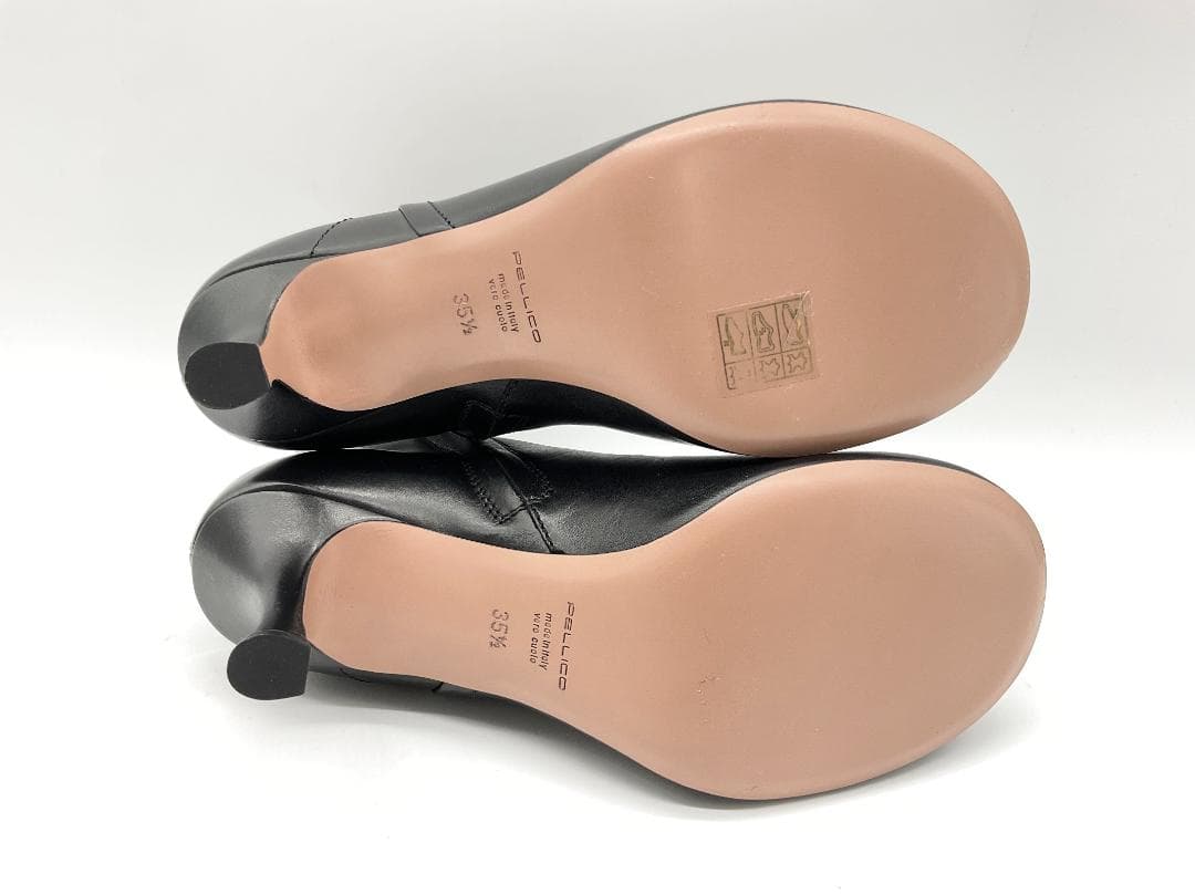 未使用】PELLICO VOLTA ジップレザーブーツ ブラック 38 - メルカリ