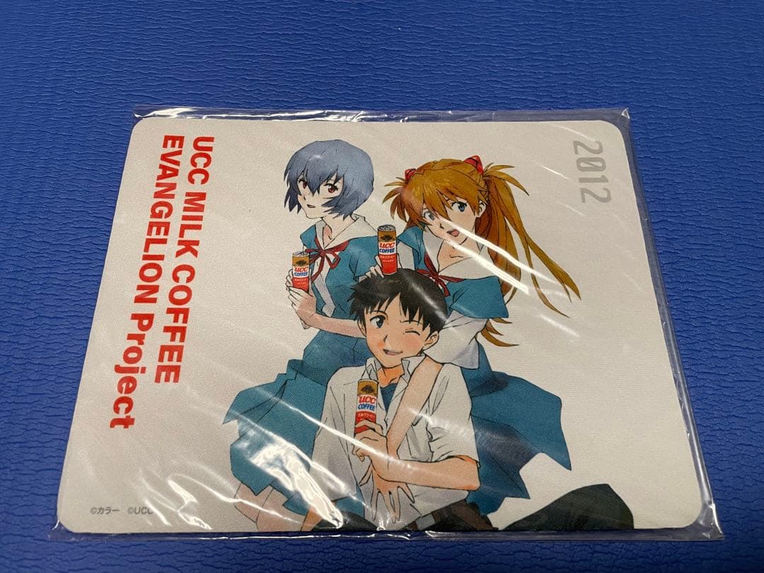 エヴァンゲリオン UCC 缶バッジ アクリルスタンド メモすた マウス