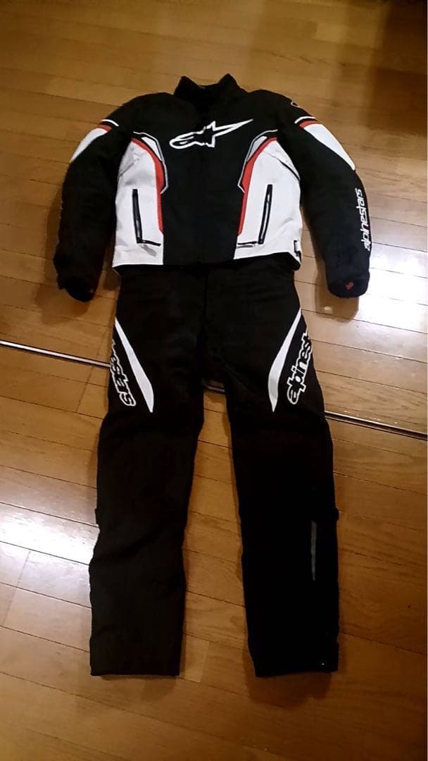 アルパインスターズ　ライダースジャケット　上下セット