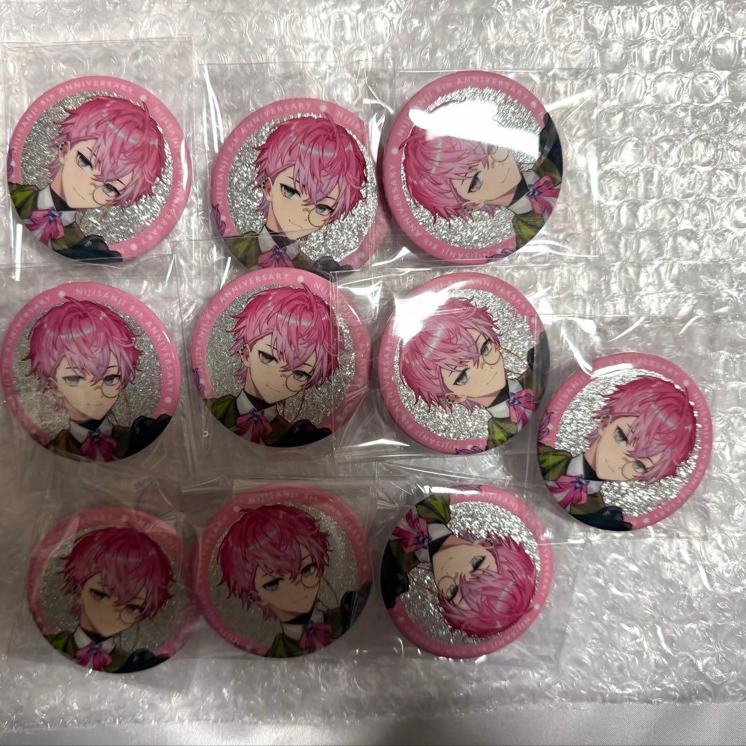 皇れお　にじさんじ　８周年　缶バッジ　8th Anniversary
