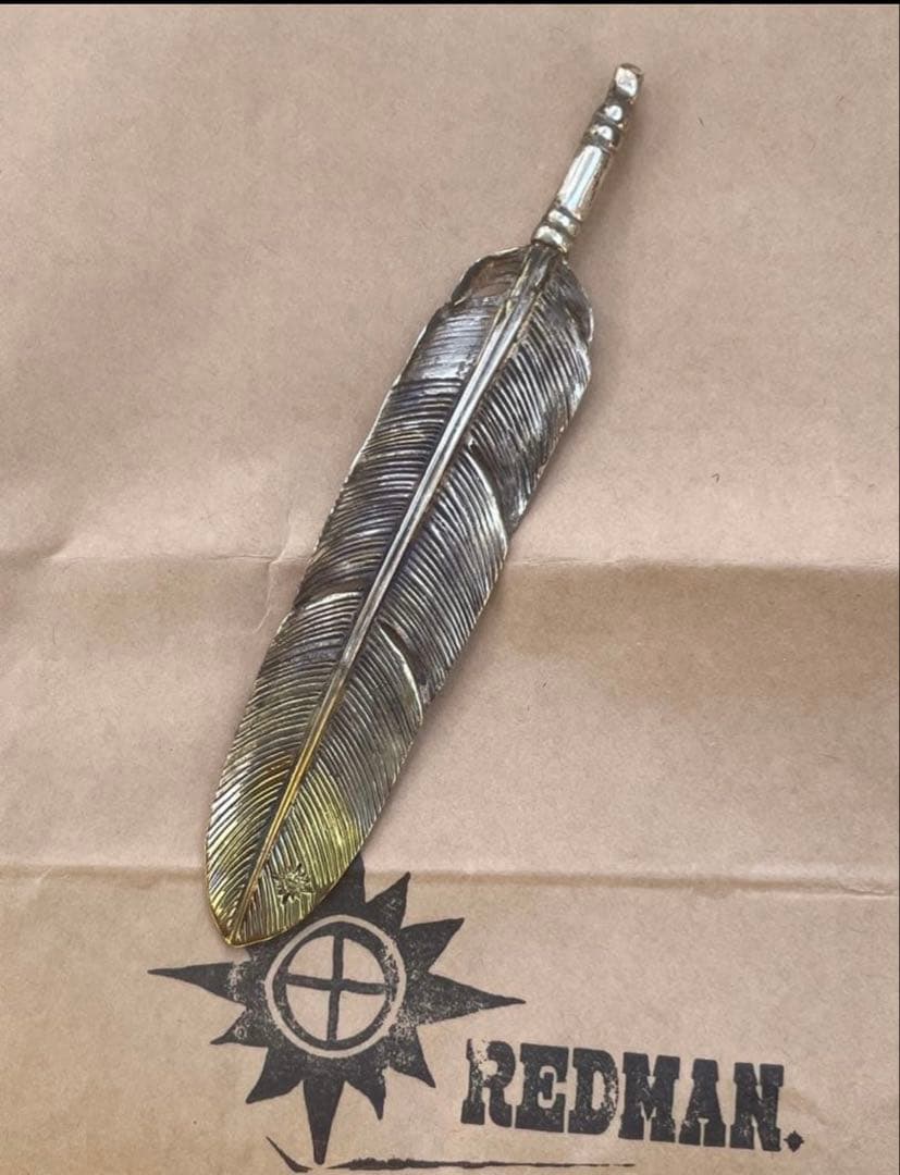REDMAN レッドマン特注フェザー剣先K18 先金 - メルカリ