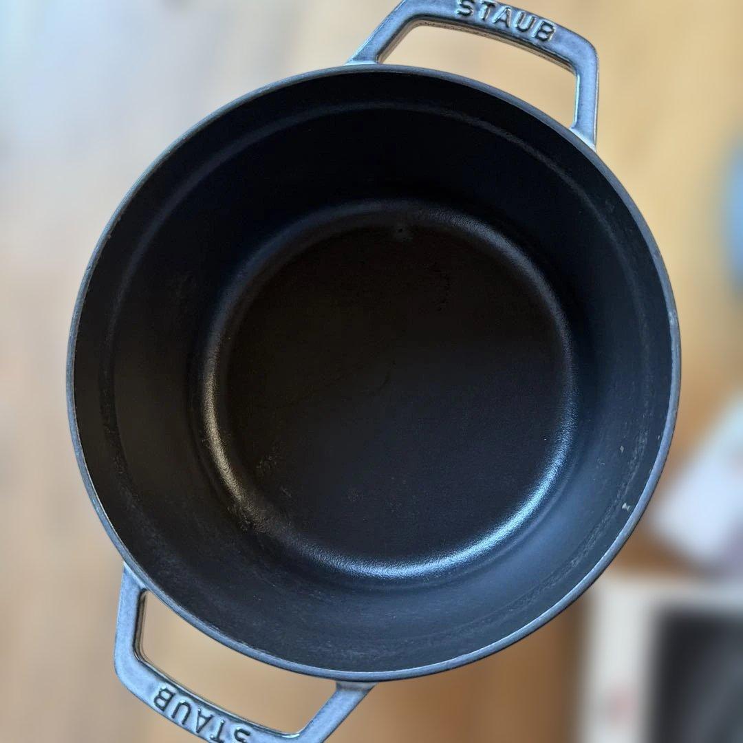 STAUB LA COCOTTE 両手鍋 グレー 22cm - メルカリ