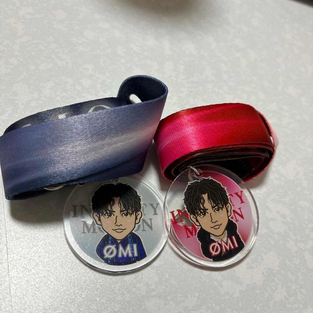 INFINITY MOON 登坂広臣 OMI 縁日 ストラップくじ2個セット - メルカリ