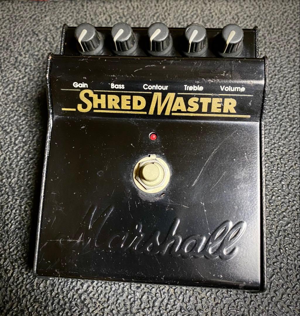 ビンテージ Marshall SHRED MASTER England製 Marshall Shred Master 1990s Vintage Distortion Guitar pedal Made