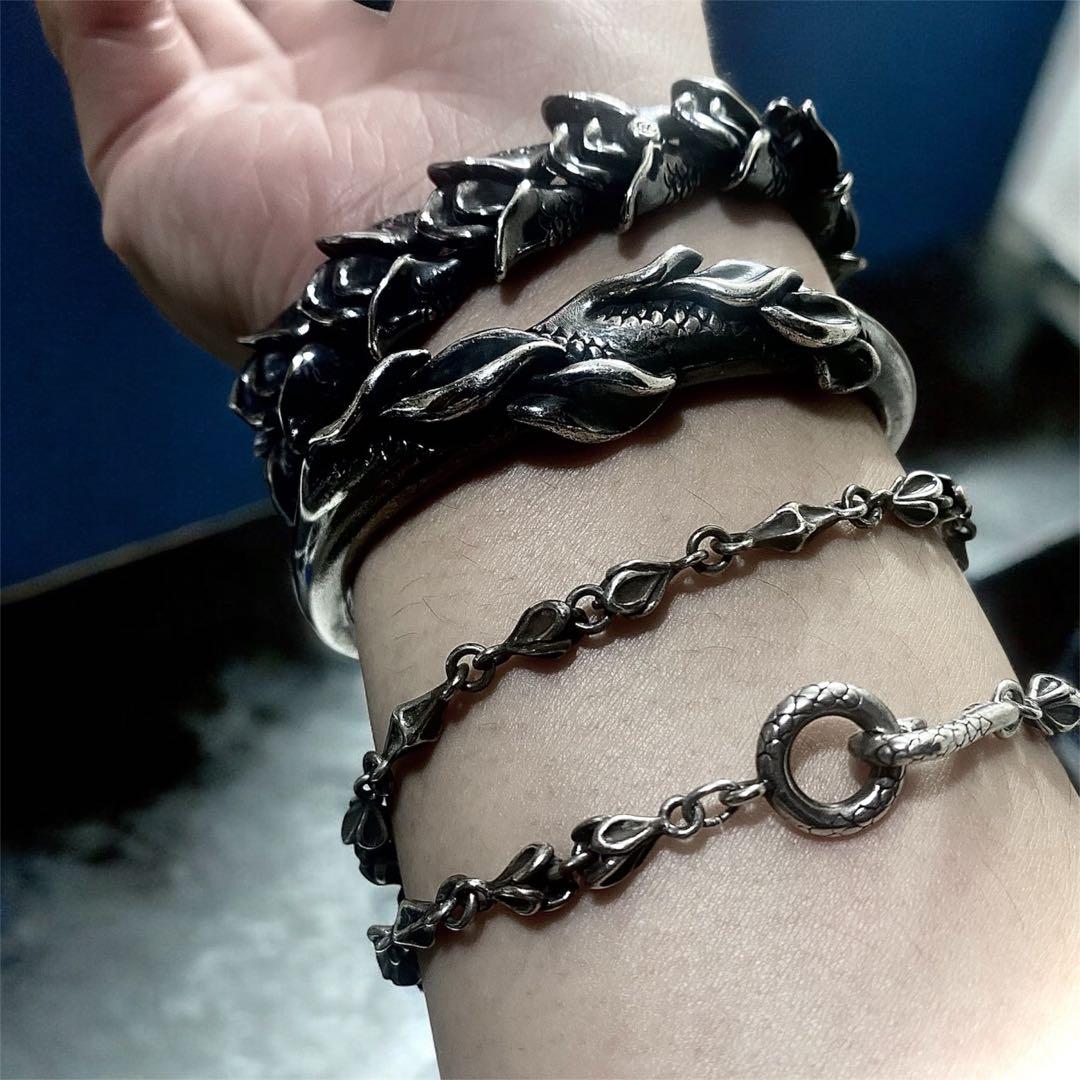 ブラッディマリー ネックレス　ベビーマーメイド　タイニーボーン　40cm