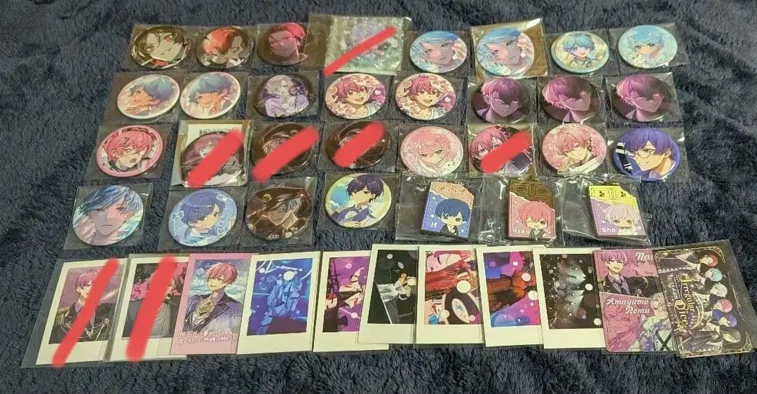 いれいす 缶バッジ 実写チェキ りうら hotoke 初兎 ないこ if 悠佑