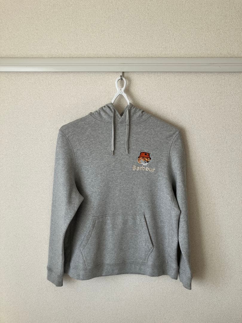 トップス BARBOUR X MAISON KITSUNE Fox Head Hoodie