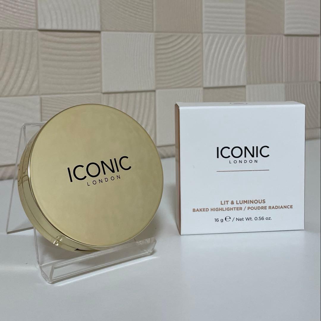 アイコニック ロンドン リット＆ルミナス ベイクドハイライター ハイ