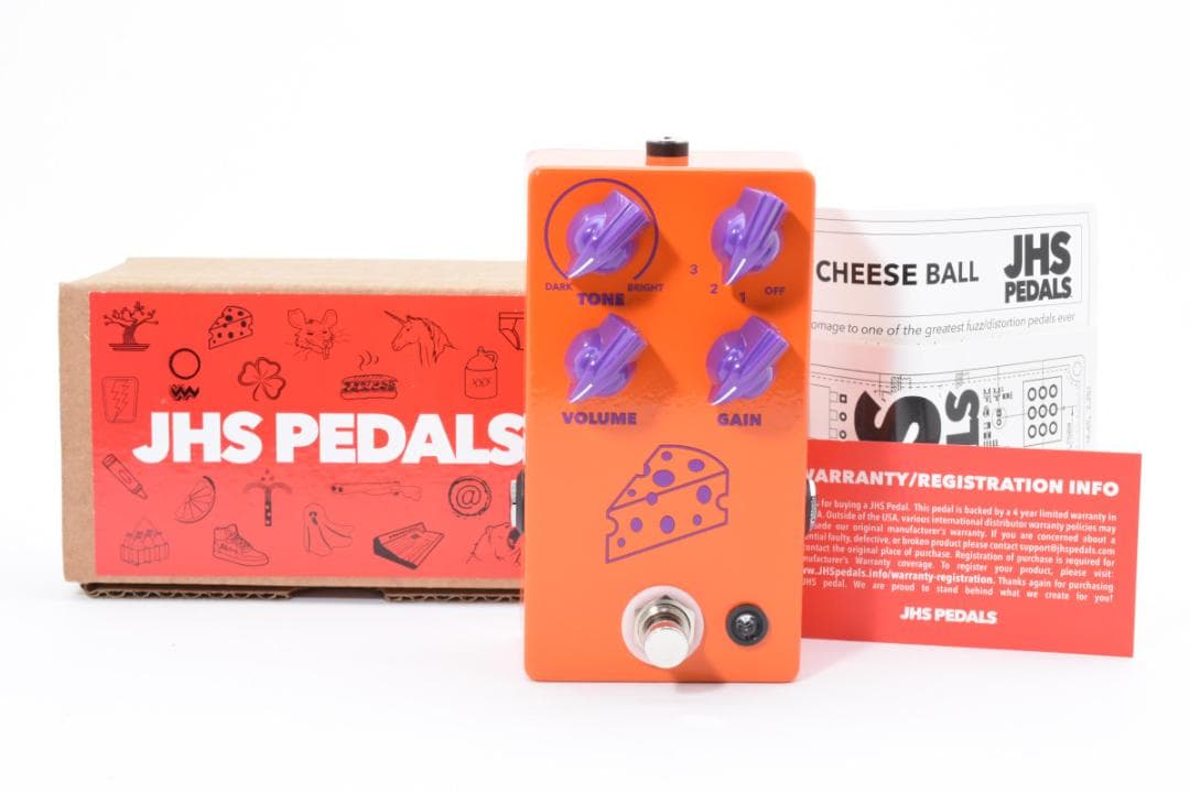 新品 未使用 JHS Pedals Cheese Ball Distortion