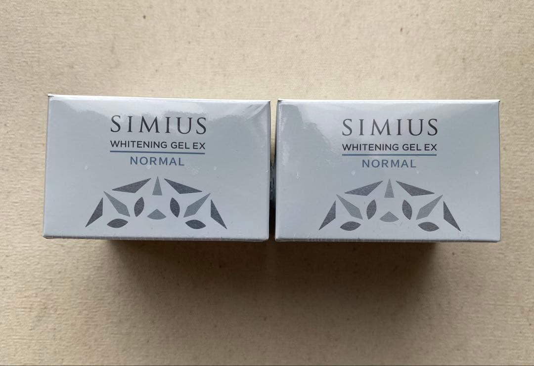 Simius ホワイトニングジェルEX ノーマル 60g 2個セット - メルカリ
