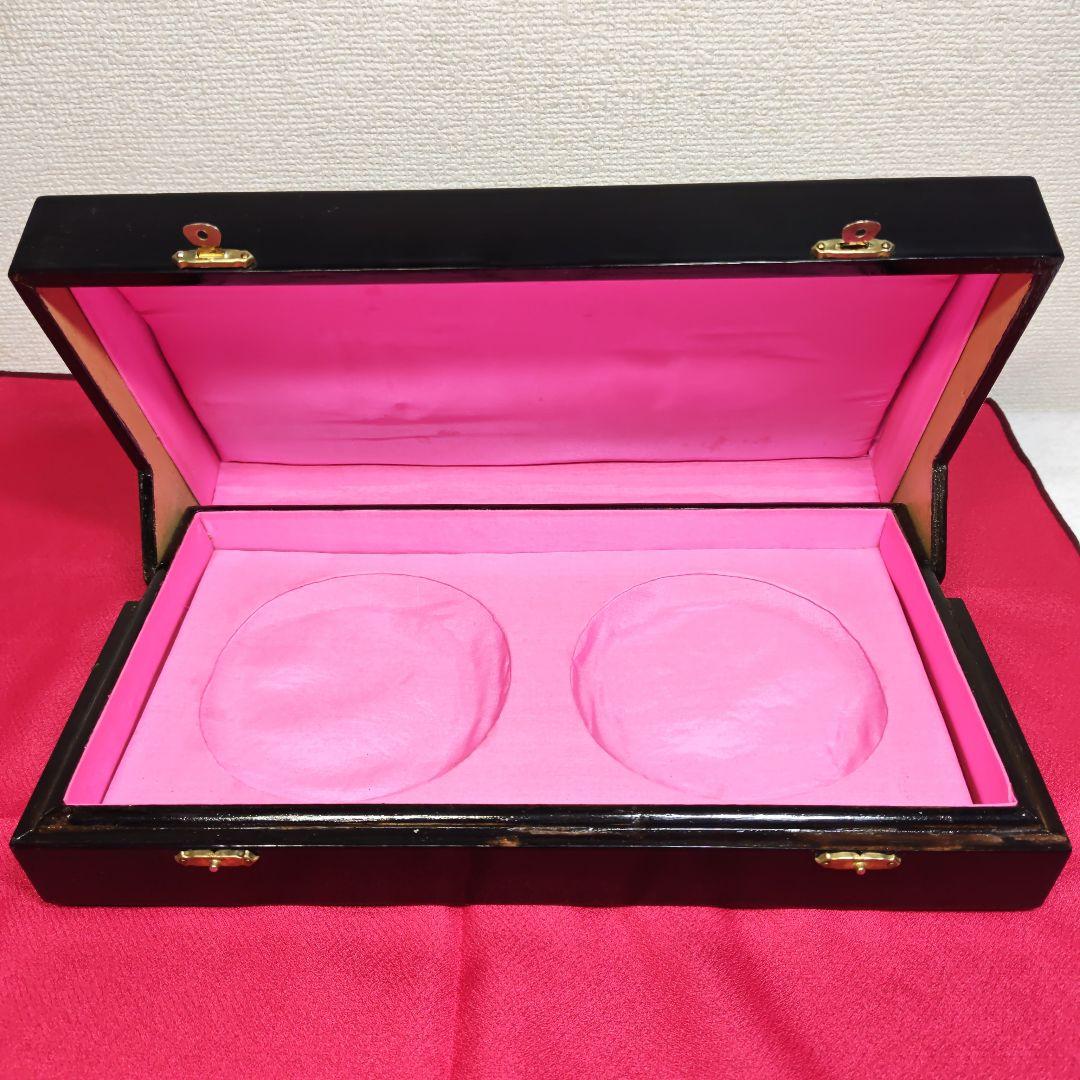 雲南囲碁 碁石 専用ケース&布製碁盤付き