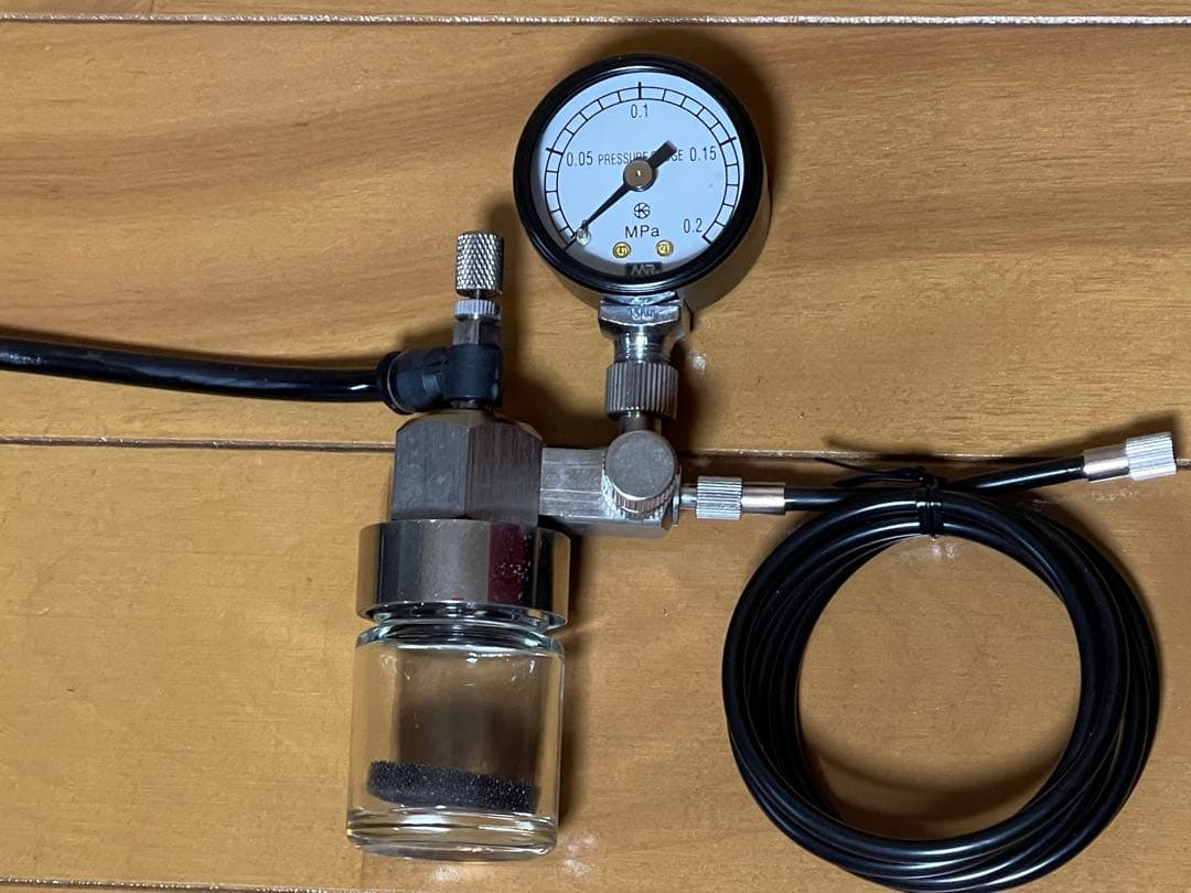 Mr.リニアコンプレッサーL5 圧力計付レギュレーターセット - メルカリ