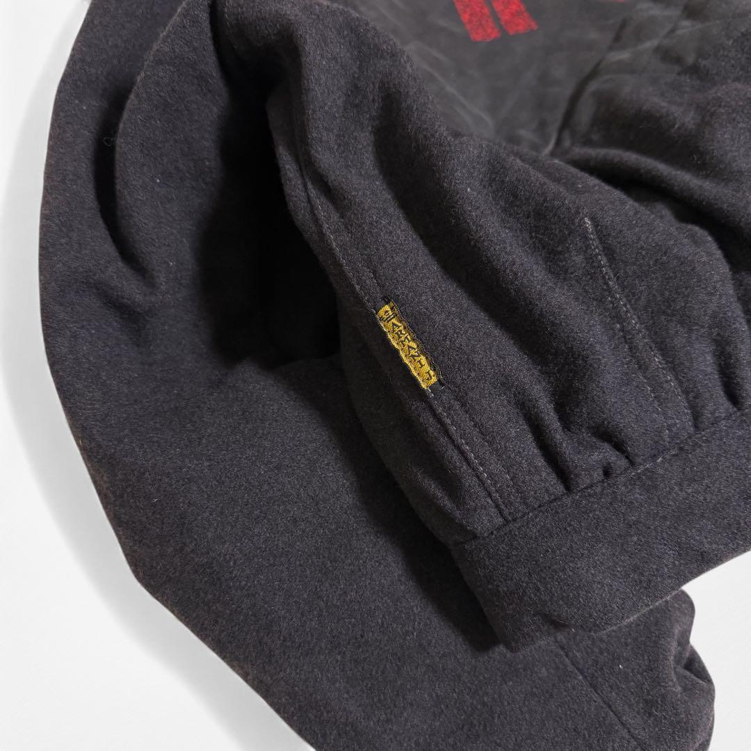 93AW Armani jeans arm cinch patch bomber - メルカリ