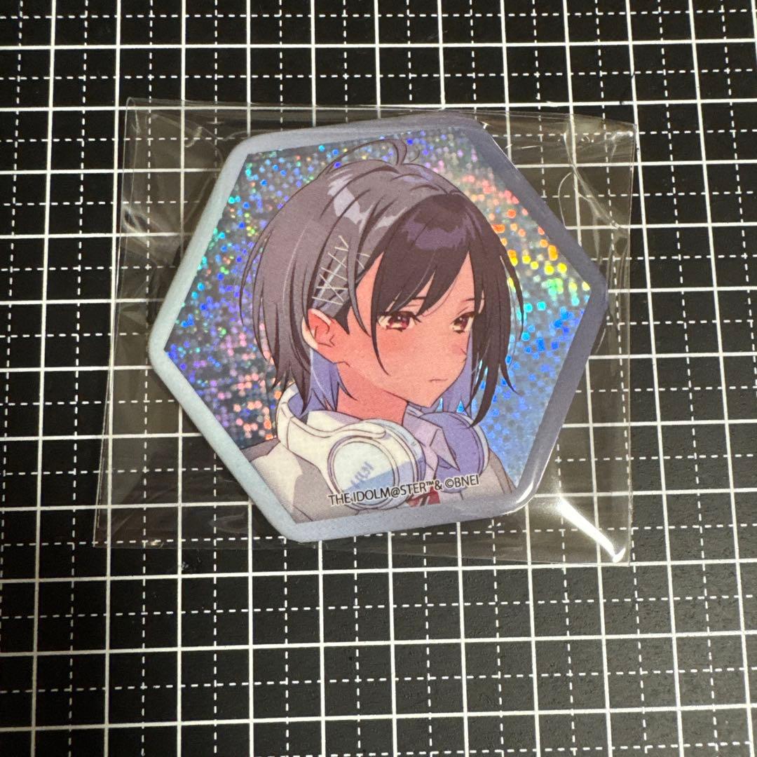 学園アイドルマスター 真城優 缶バッジ 初星学園放送部 部長 学マス