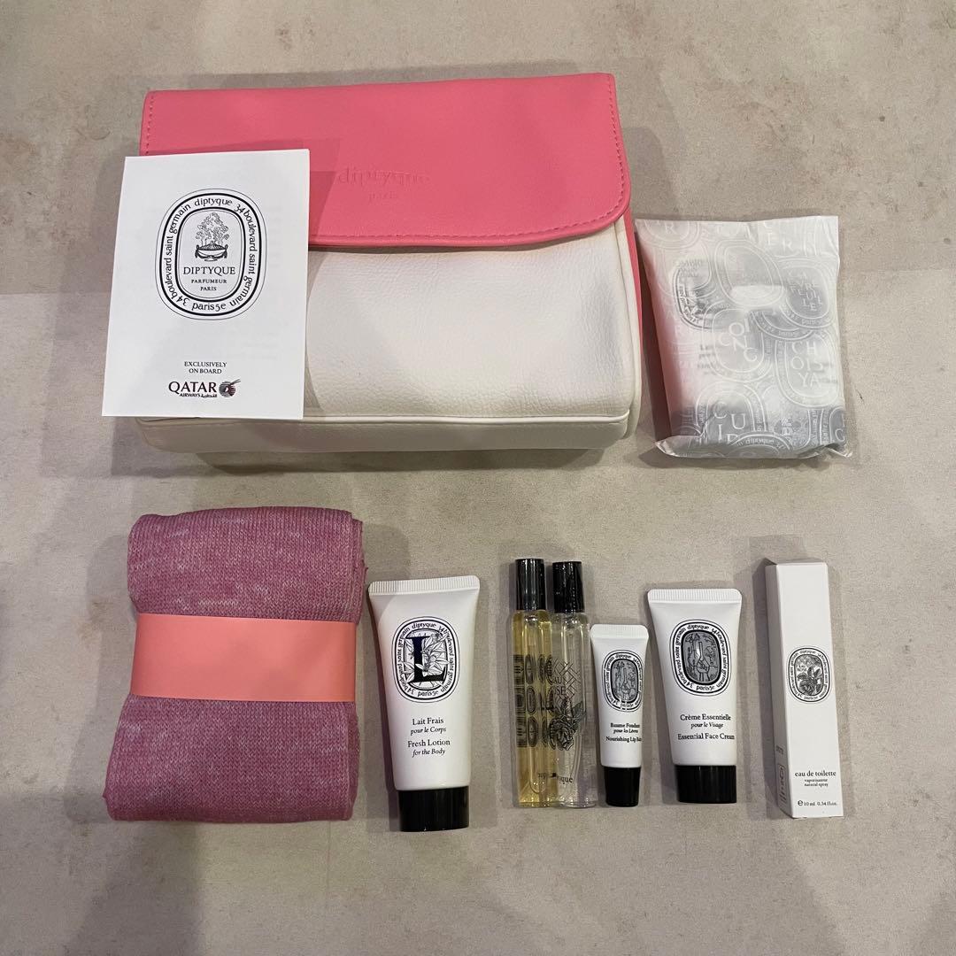 カタール　ディプティック　ビジネスクラス　アメニティ