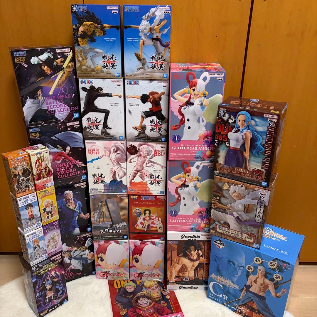 ワンピース　フィギュア　一番くじ（C賞、I賞）など28点まとめ売り