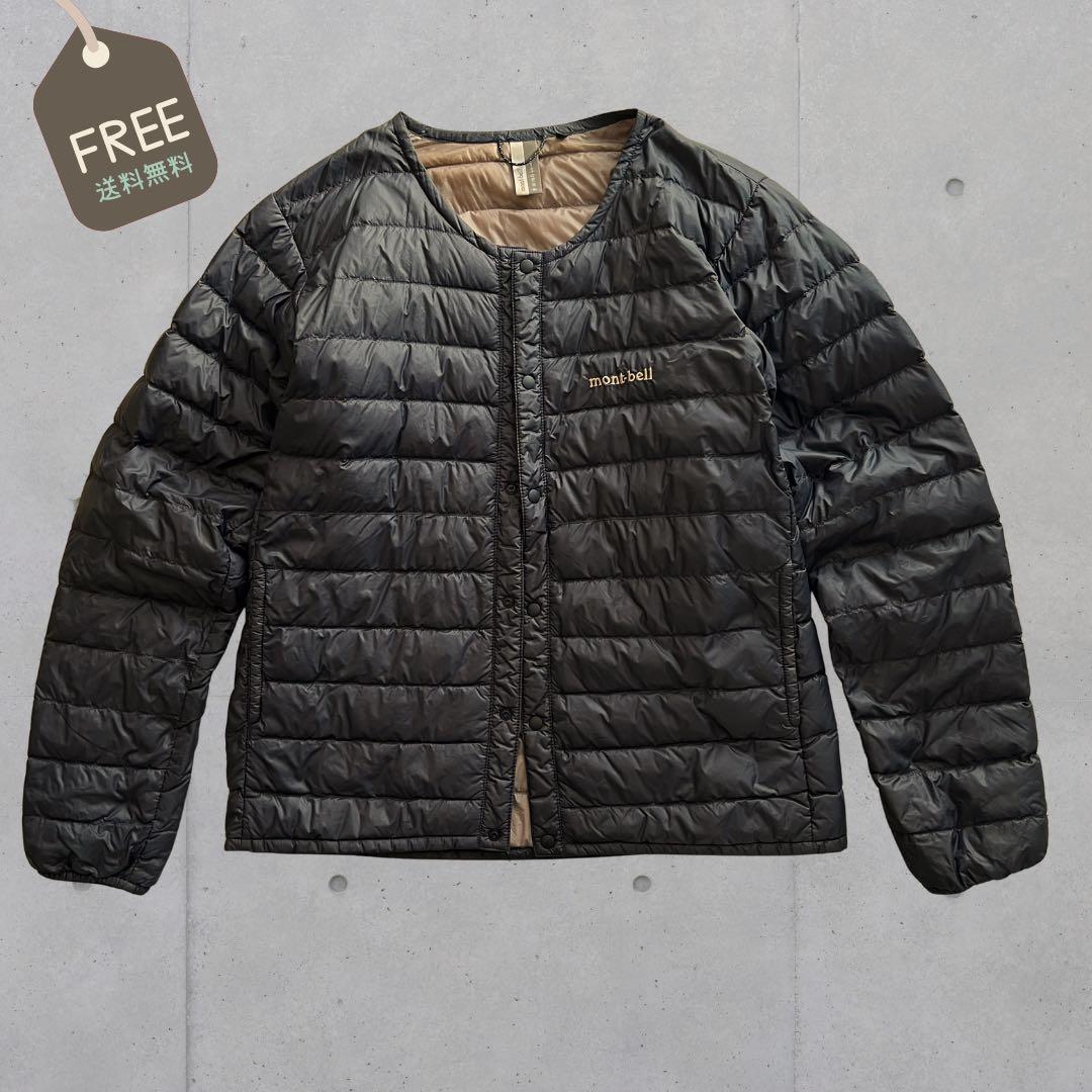 mont-bell 別注 スぺリオダウン ラウンドネックジャケット xs mont-bell（モンベル）の「【別注】mont-bell / スぺリオダウン