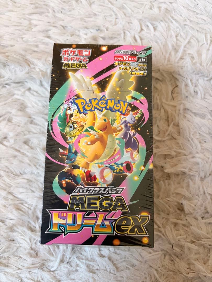 ポケモンカード MEGAドリームex BOX シュリンク付
