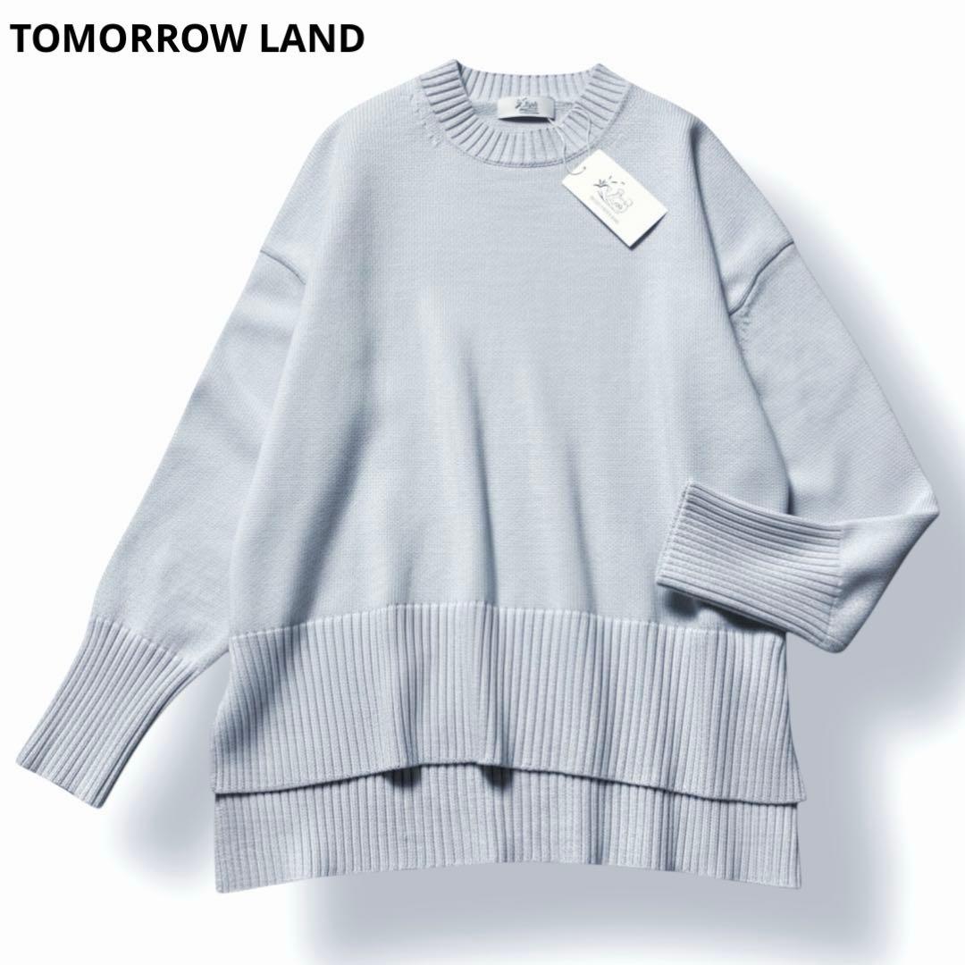 【新品✨洗える】23年モデル カシミヤ混 トゥモローランド コットン ニット