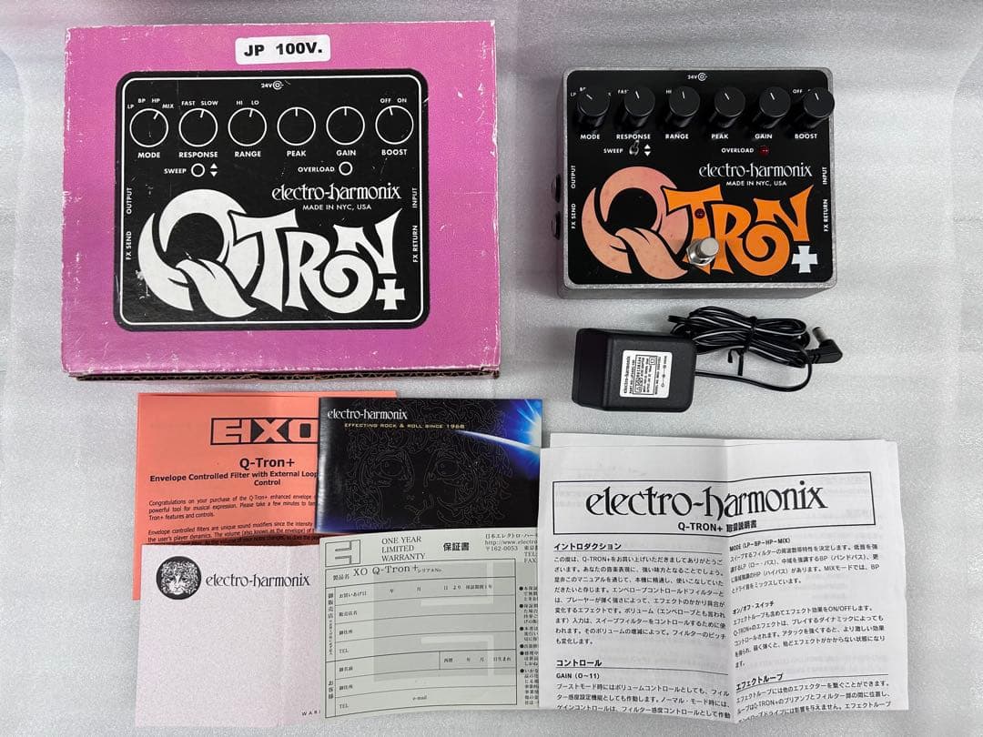 electro-harmonix Q-Tron+ ギターエフェクター