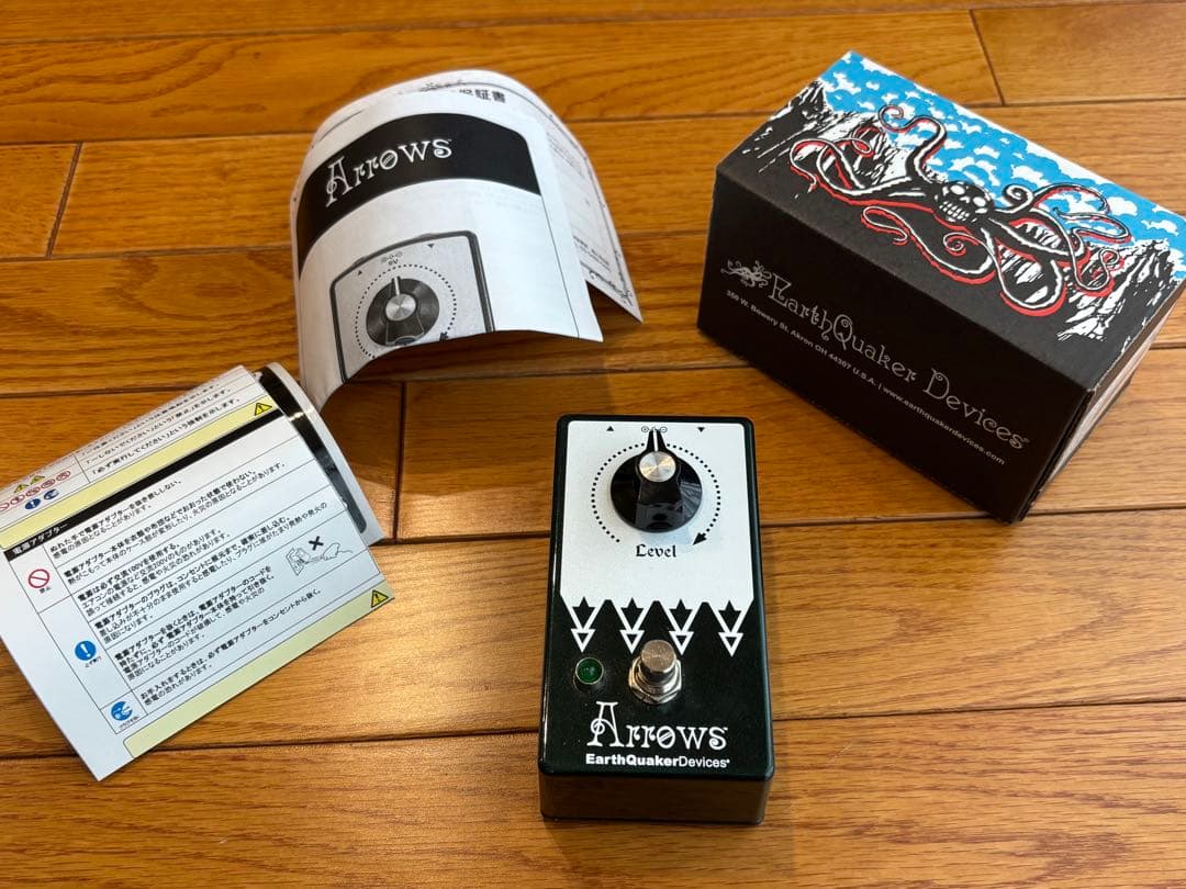 EarthQuaker Devices Arrows ギターエフェクター EarthQuaker Devicesより田渕ひさ子氏シグネイチャープリアンプ