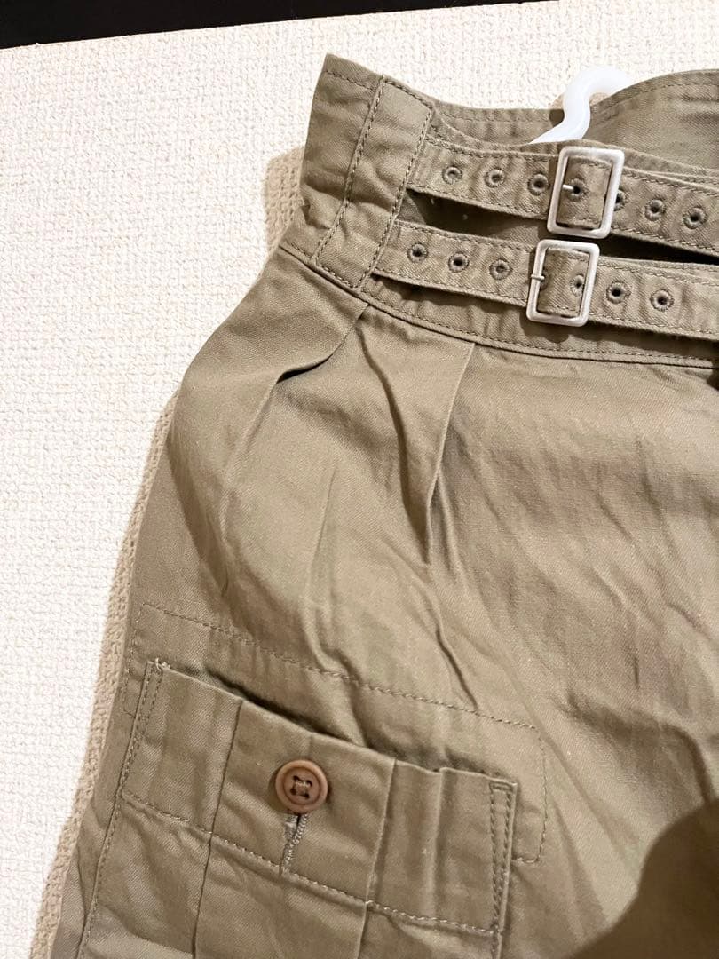 ナイジェルケーボン《ニュージーランド キュロット》カーキ