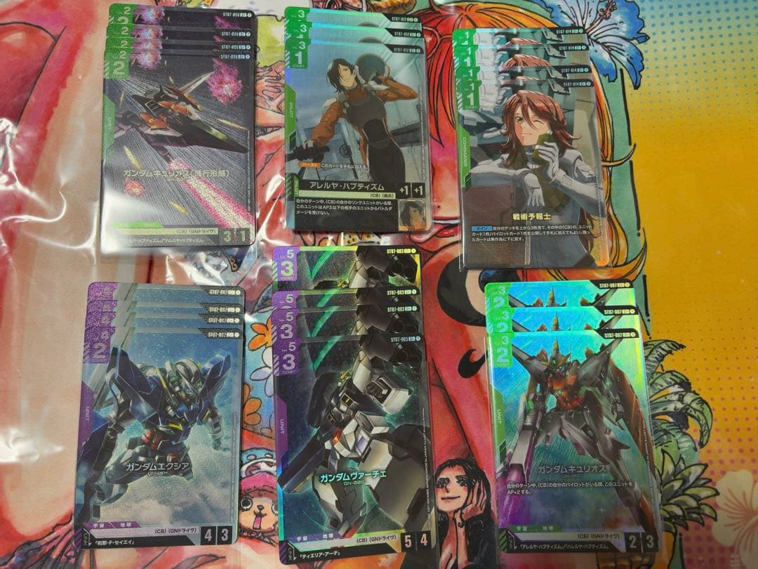 ガンダム00 st07 Celestial Drive ゴッドデッキ　パラレル GCG ST07 Celestial Drive ゴッドデッキ フルパラレル - メルカリ