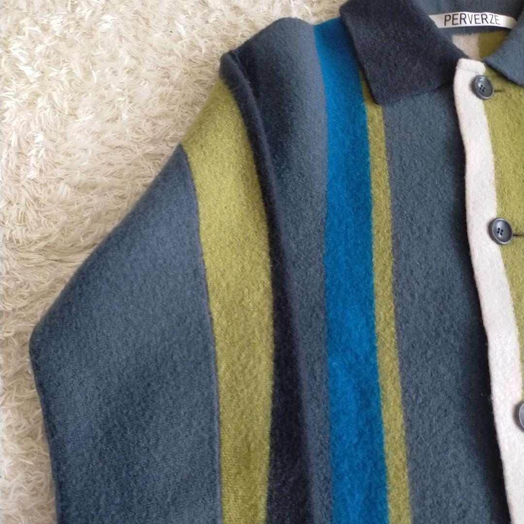 美品 PERVERZE blanket coat パーバーズ ブランケットコート - メルカリ