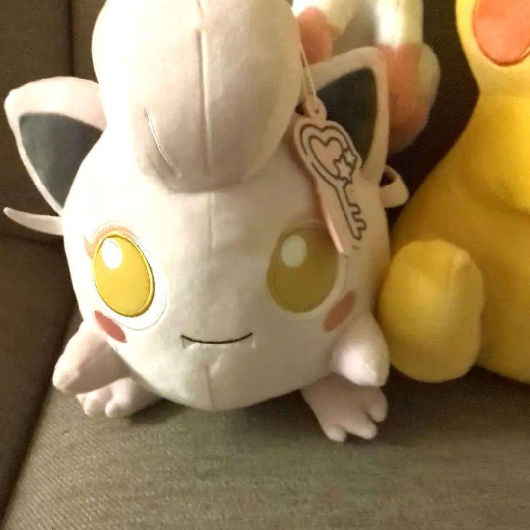 最安値※【新品タグ付】ナムコ限定 ピカチュウ ニンフィア サケブシッポ