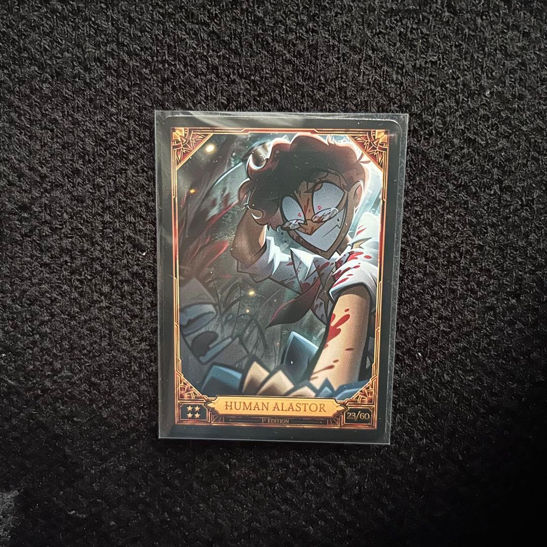 ハズビンホテル トレカ　アラスター　HUMAN ALASTOR