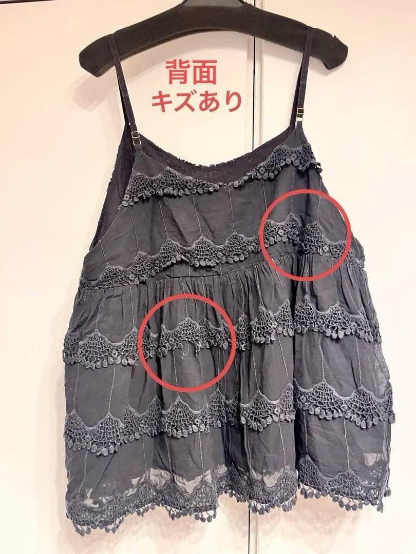 crinkle crinkle crinkle 3D エンブロイダリー キャミ - メルカリ