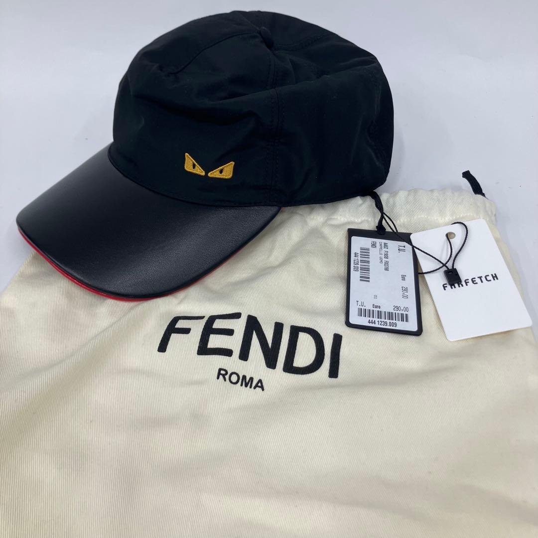 あ*☆様 極美品 FENDI ブラック ベースボールキャップ