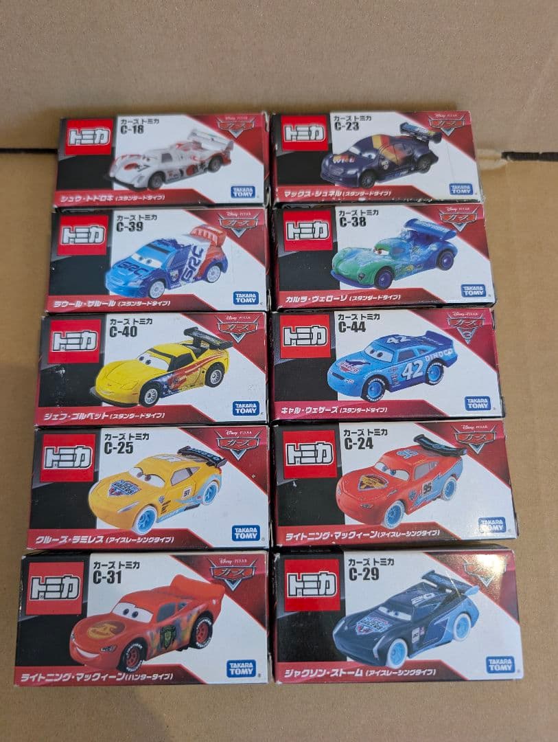 ④新品 カーズトミカ 10台セット カーズトミカ ライトニング・マックィーン (ライトニング