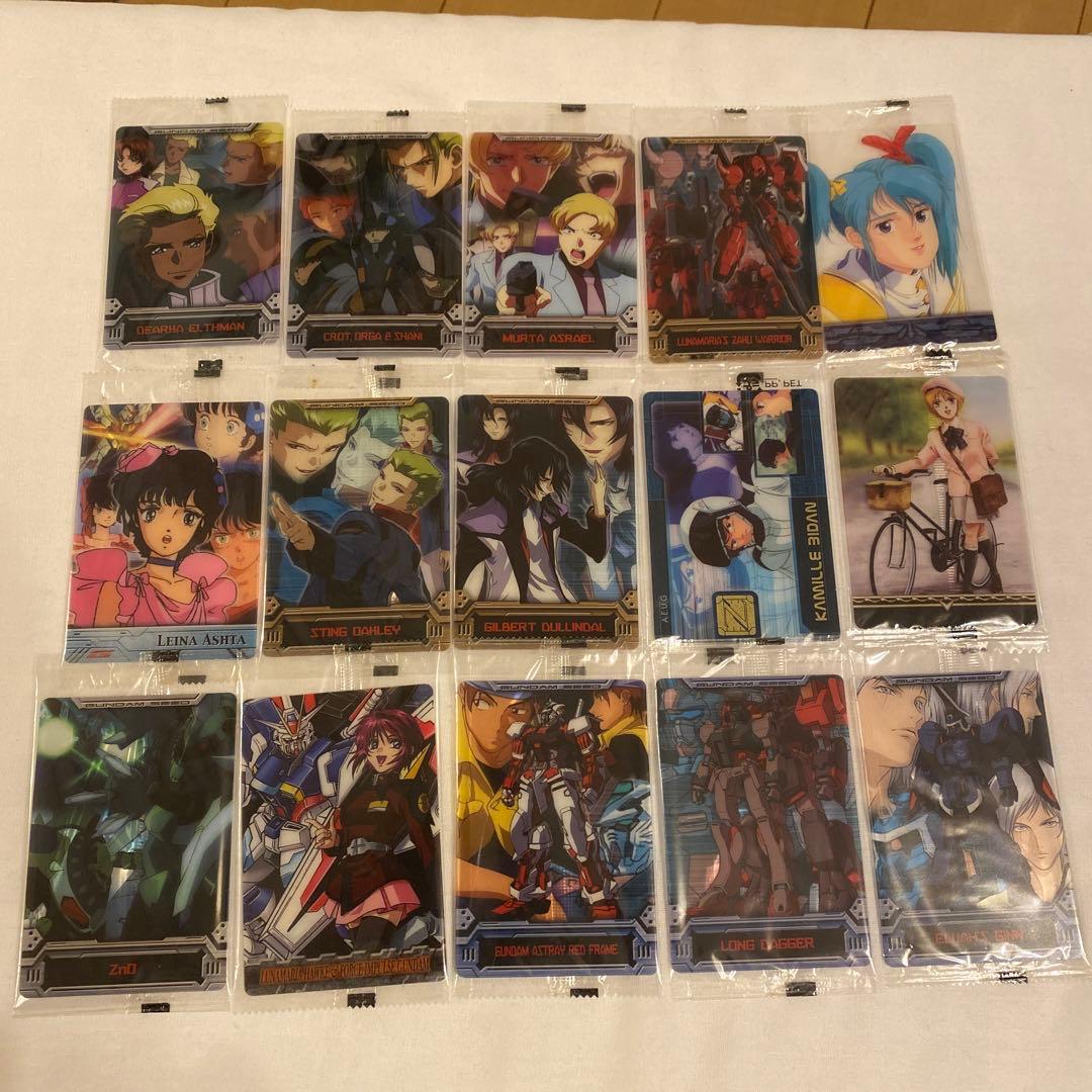 未開封】森永製菓 ガンダム ウエハースチョコカード SEED 71枚セット