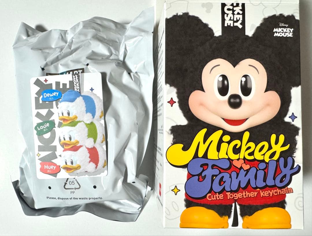 正規品】 ミッキーファミリー シークレット ヒューイデューイルーイ