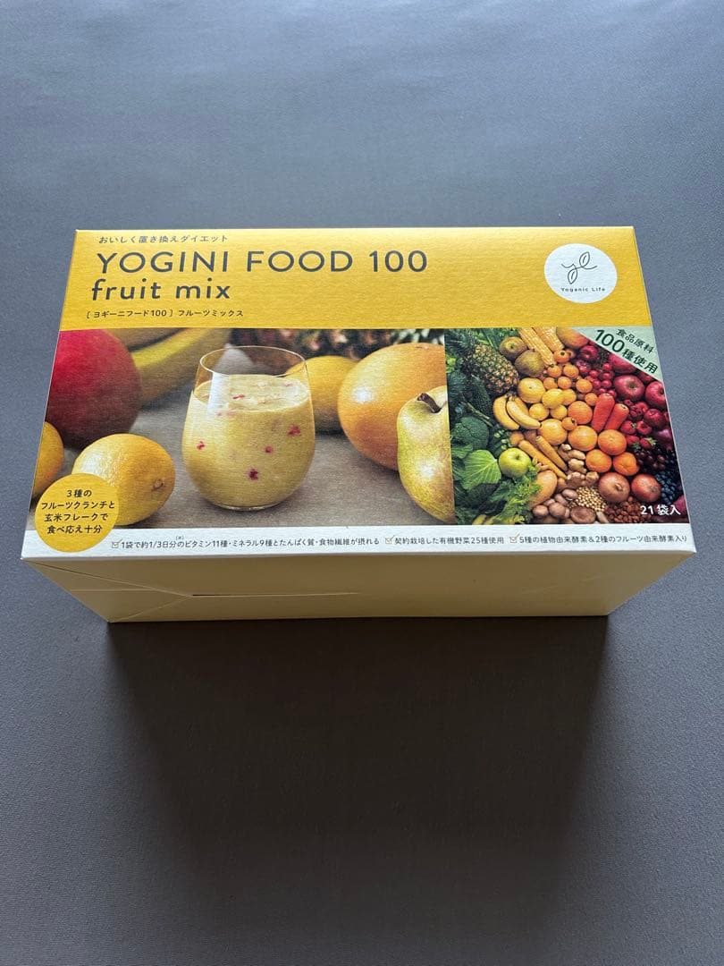 HOMECARECIRCLE-YOGINI FOOD 100 フルーツミックス 1箱／21袋入／LAVA
