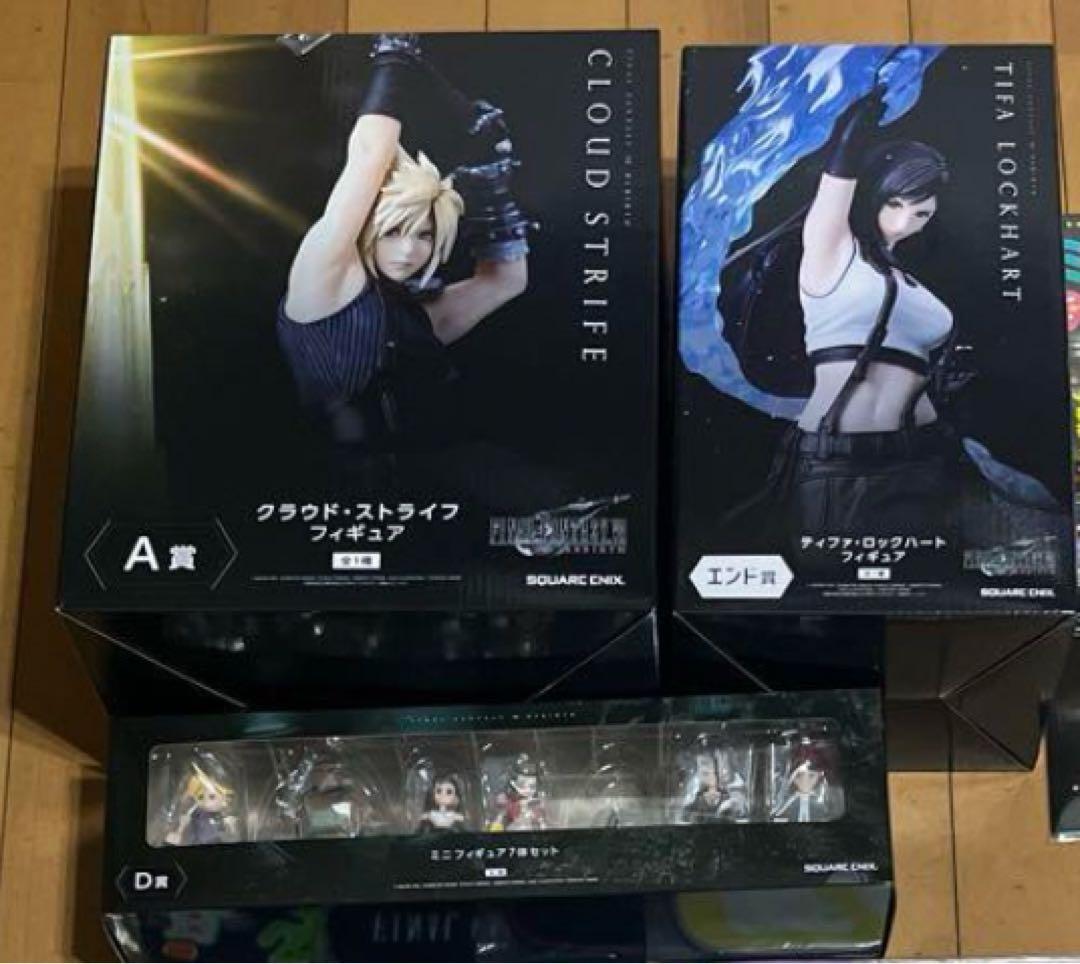 FINAL FANTASY VII REBIRTH くじ A賞 D賞エンド賞3種