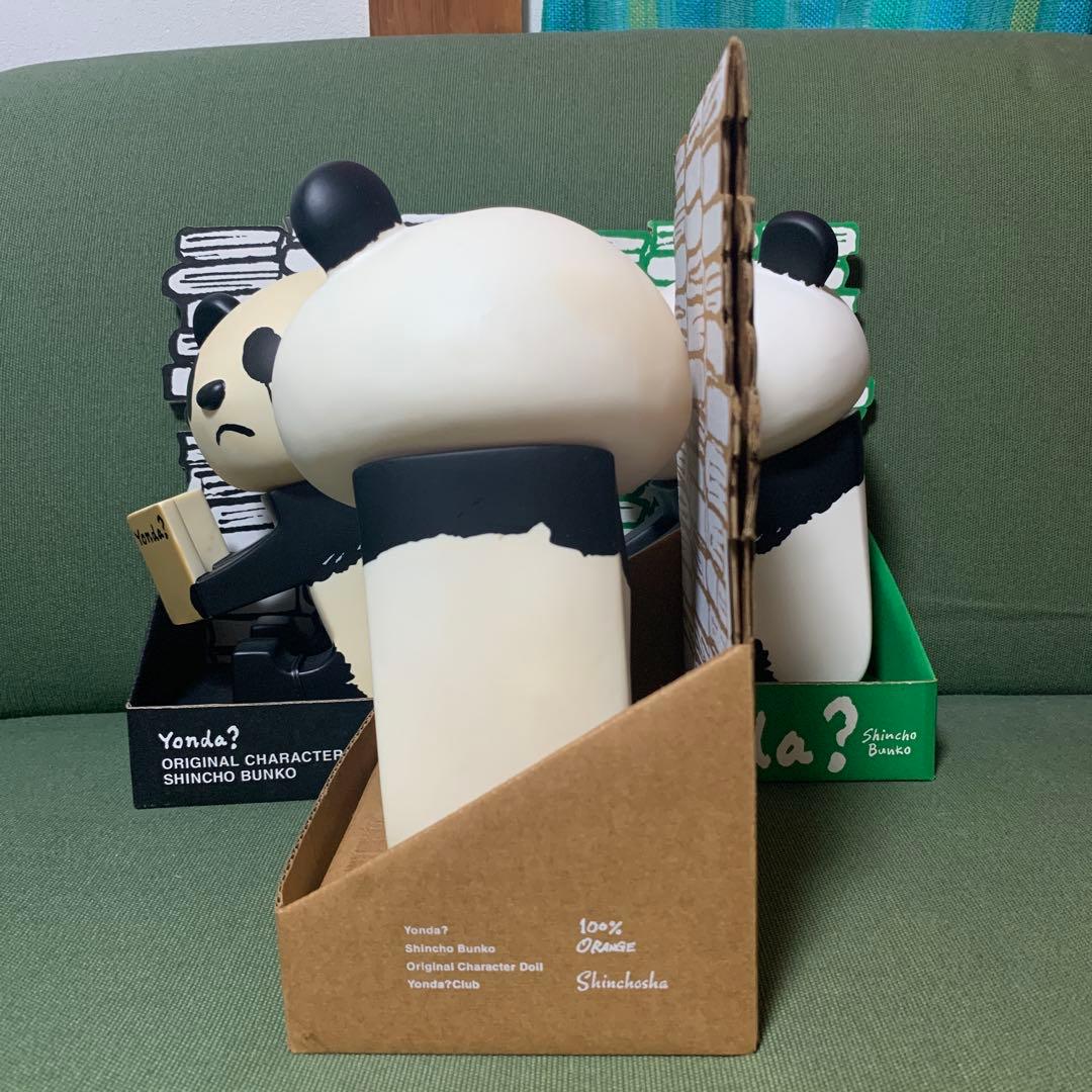 Yonda? Character Doll ソフビフィギュア 3体セット パンダ