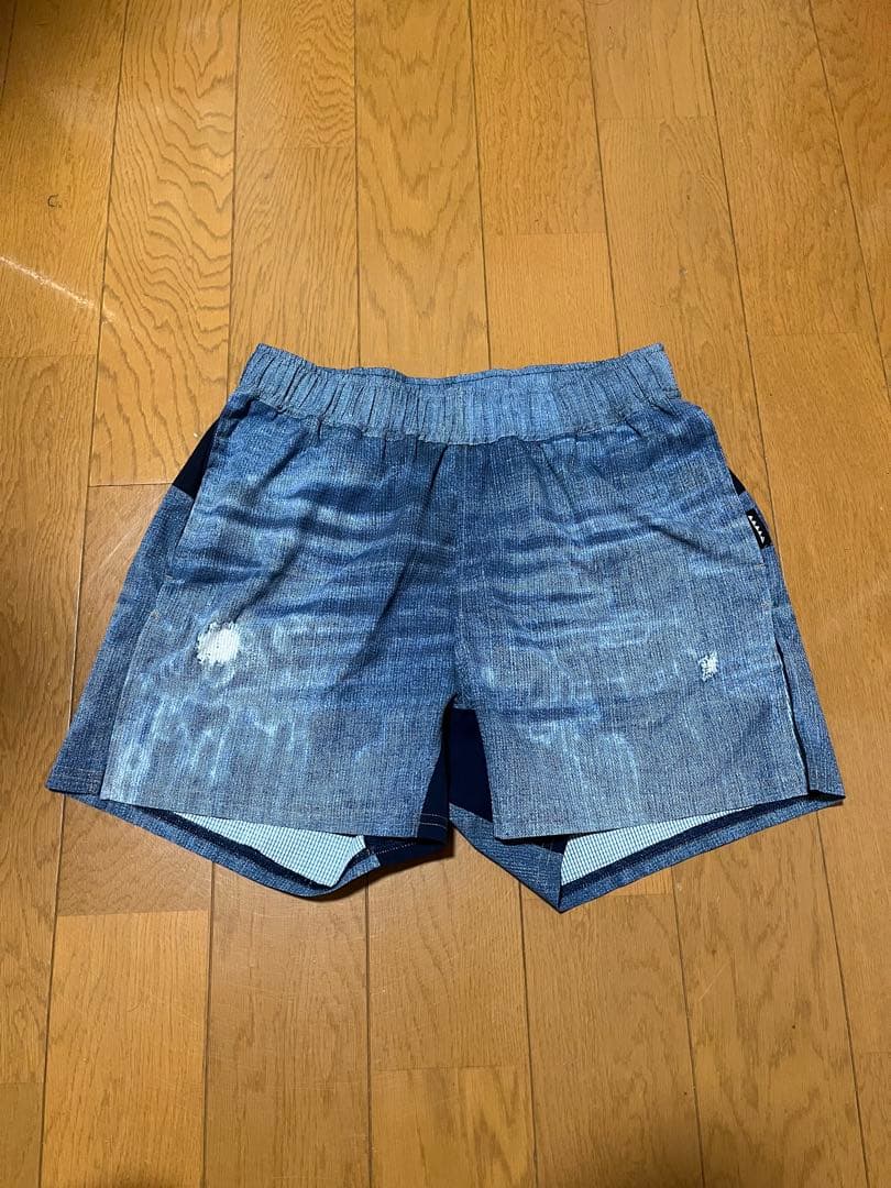 マウンテンマーシャルアーツ　MMA デニム柄　ランニング　パンツ　S