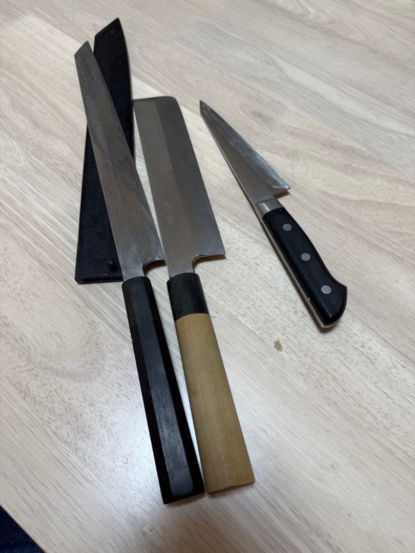 堺孝行 白虎 薄刃 洋出刃セット