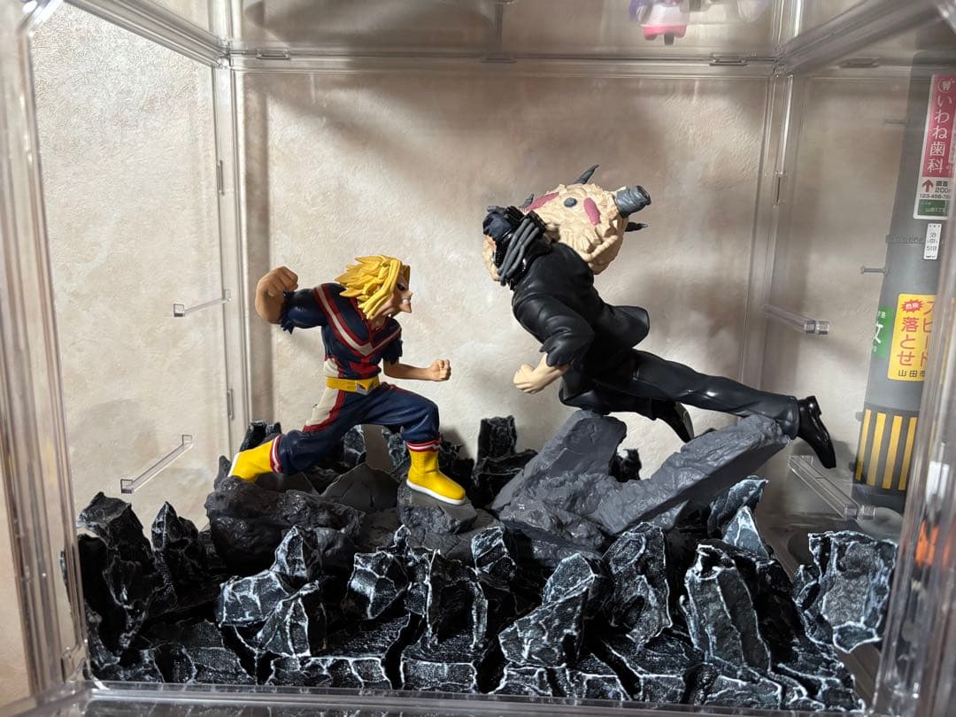 ヒロアカ　オールマイトvsオールフォーワン　ジオラマセット