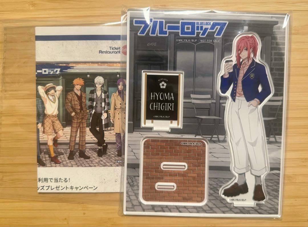 【当選通知書付き】【非売品】 iD×ブルーロック 千切豹馬 アクリルスタンド