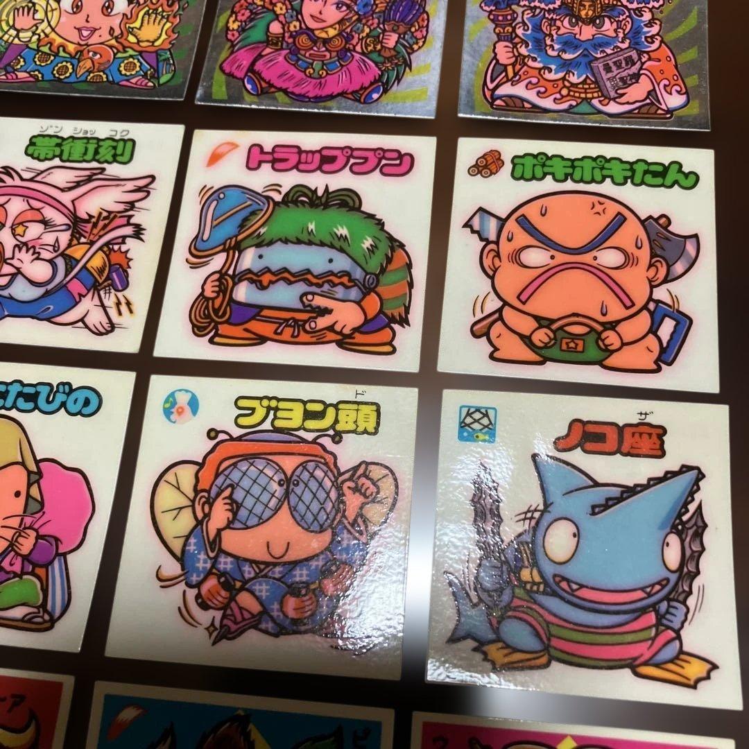 美品多数！ビックリマンシール 旧シール 16弾すくみ フルコンプ チョコ
