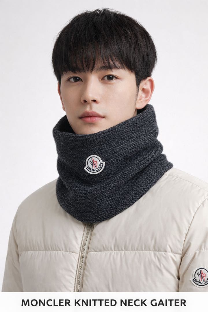 モンクレール ネックウォーマー　MONCLER マフラー
