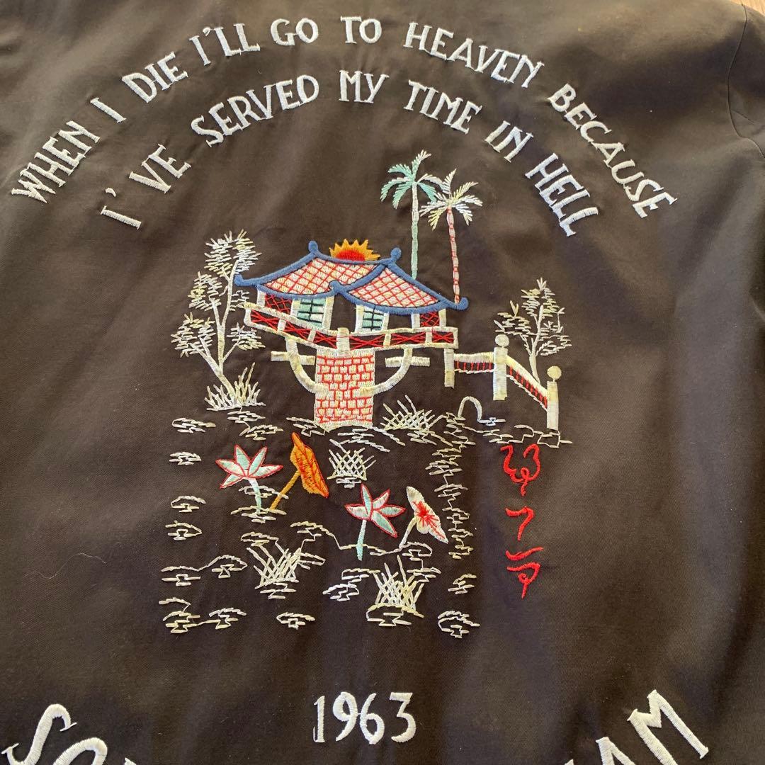 L*K様 雰囲気抜群 40サイズ シュガーケーン ベトジャン 刺繍 - メルカリ