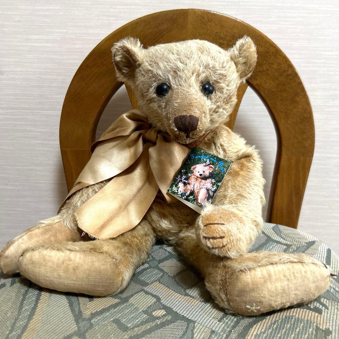 フォーゲットミーノットベア　リズさん アーティストベア海外作家　アンティークベア Yahoo!オークション -「フォーゲットミーノット」(テディベア