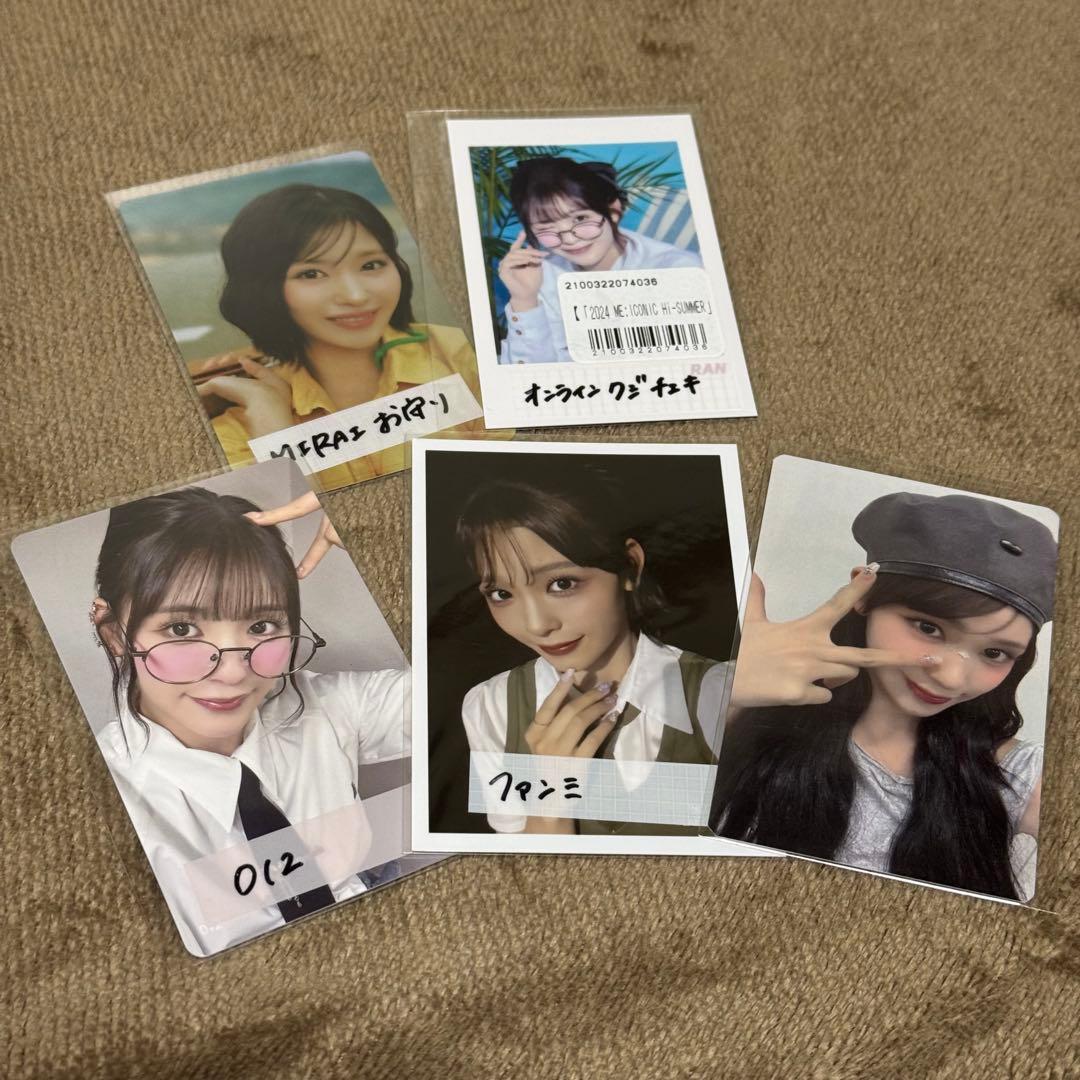 ME:I 石井蘭 トレカ KCON 生写真 012 お守り チェキカード - メルカリ