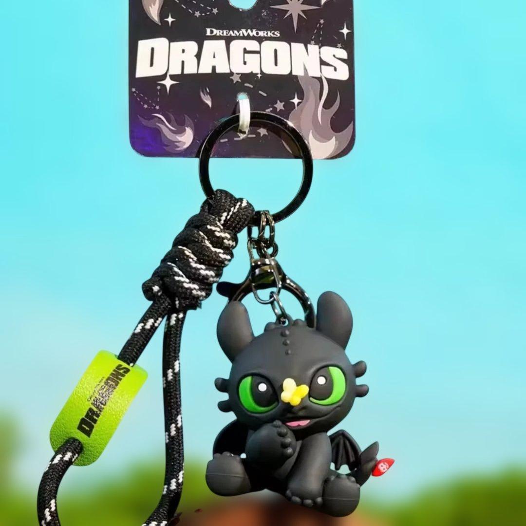 ヒックとドラゴン ナイトフューリー トゥース キーホルダー ストラップ