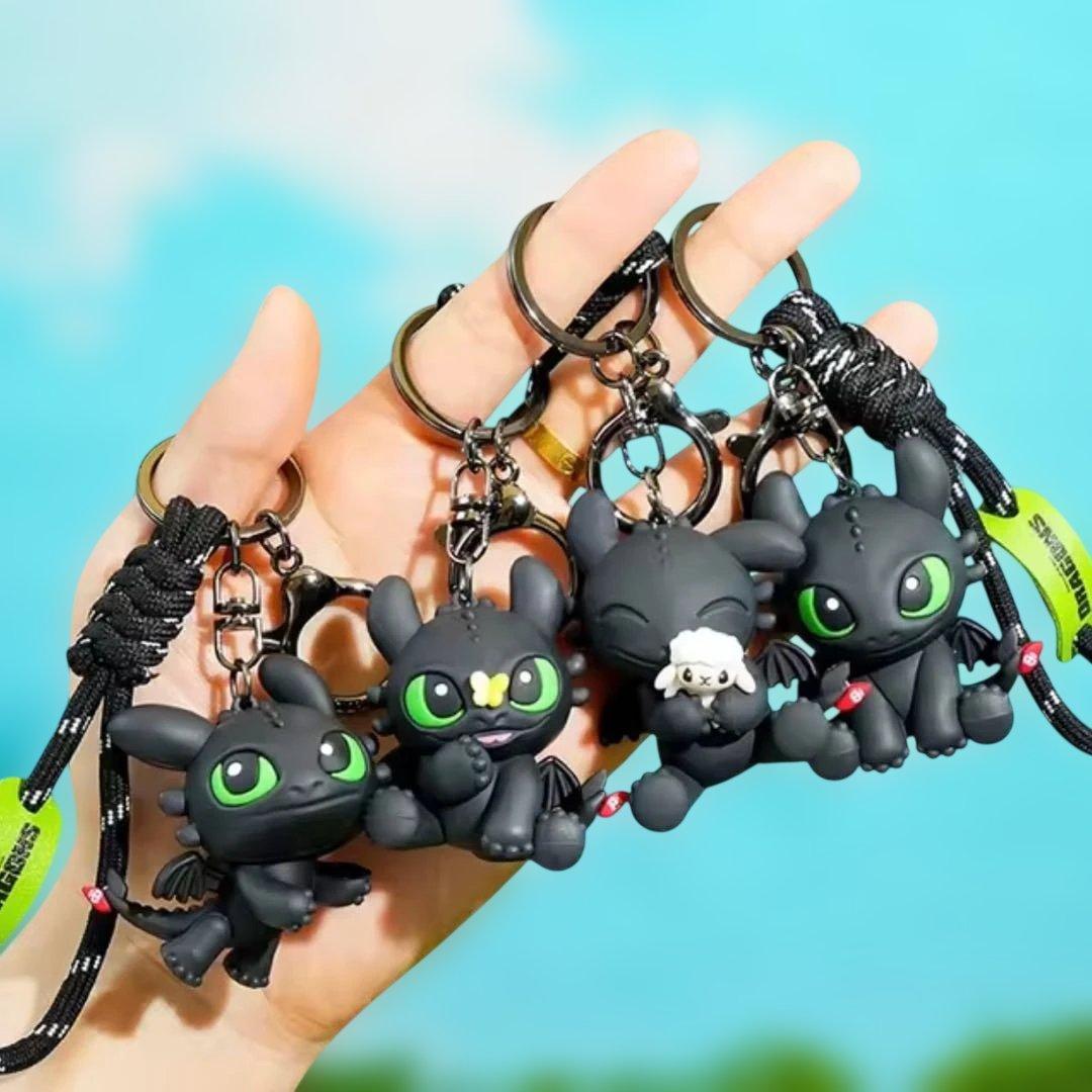 ヒックとドラゴン ナイトフューリー トゥース キーホルダー ストラップ