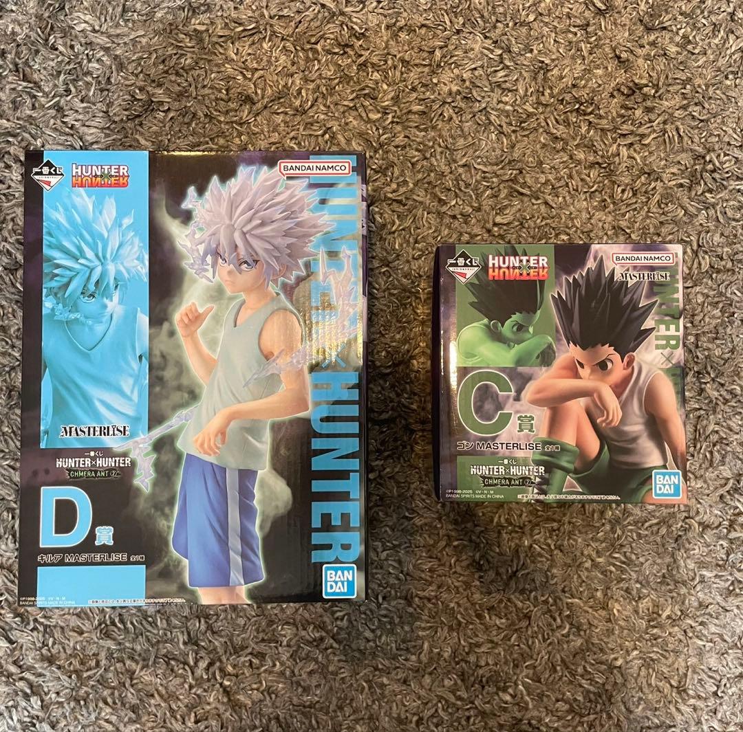ハンターハンター 一番くじ C賞 D賞 ゴン キルア その他おまけセット